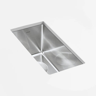 Zuhne 16 Gauge Stainless Steel 10 Inch Modena Bowl Undermount Bar & RV Sink Set