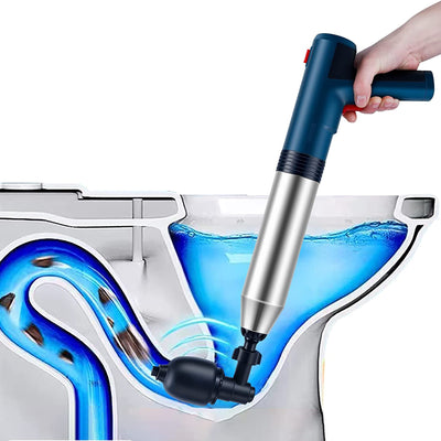 FEIYABDF Electric High Pressure Air Gun Plunger for Unclogging Pipes (Open Box) - VMInnovations
