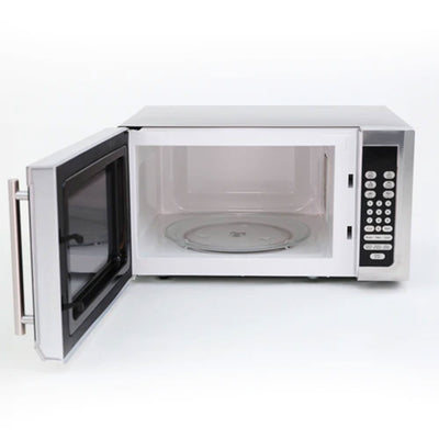 Avanti 1.6 Cubic Ft 1000W Countertop Microwave Oven, Stainless Steel (Used)