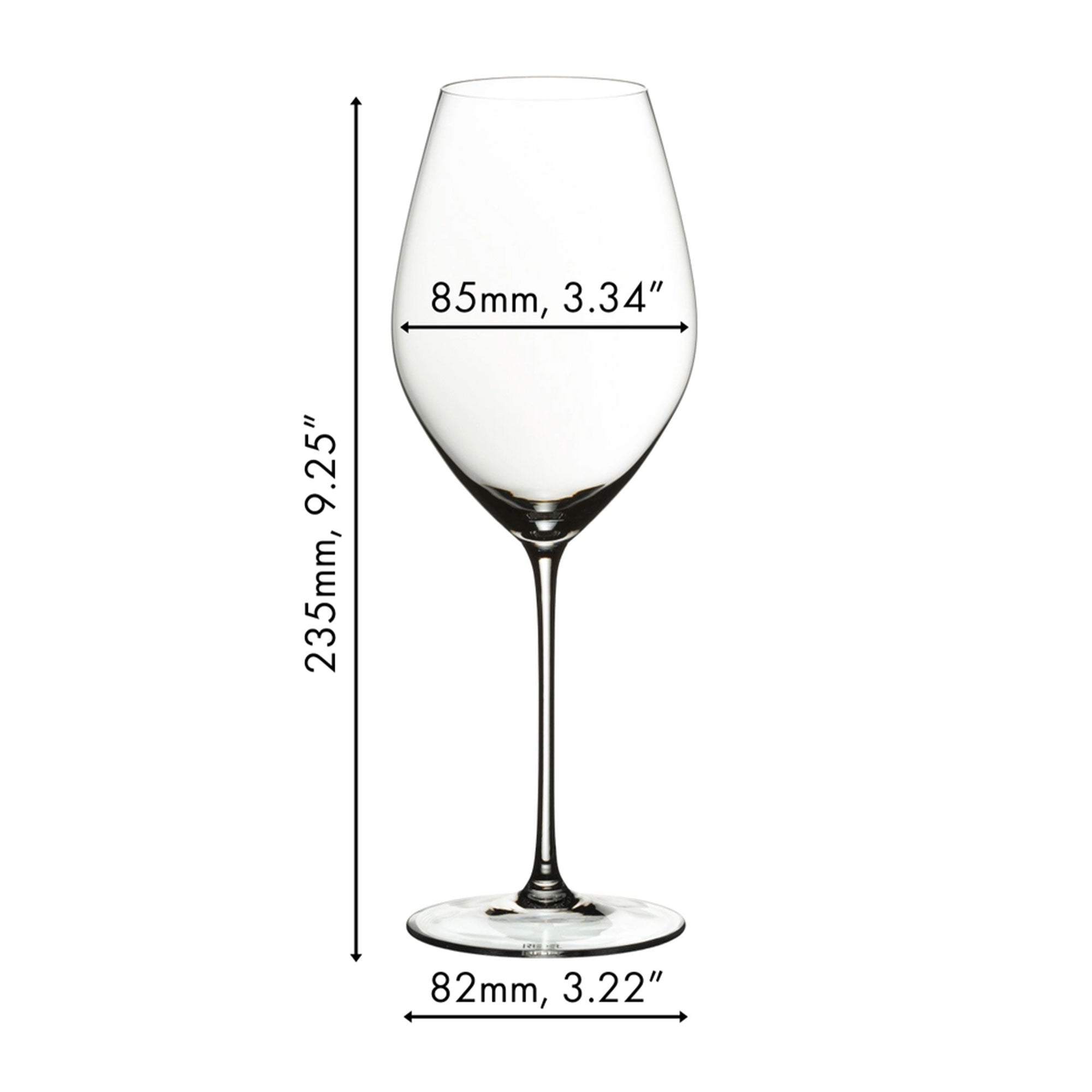 Riedel Veritas 15.75 Ounce Dishwasher Safe Crystal Champagne Wine Glass (2 Pack)
