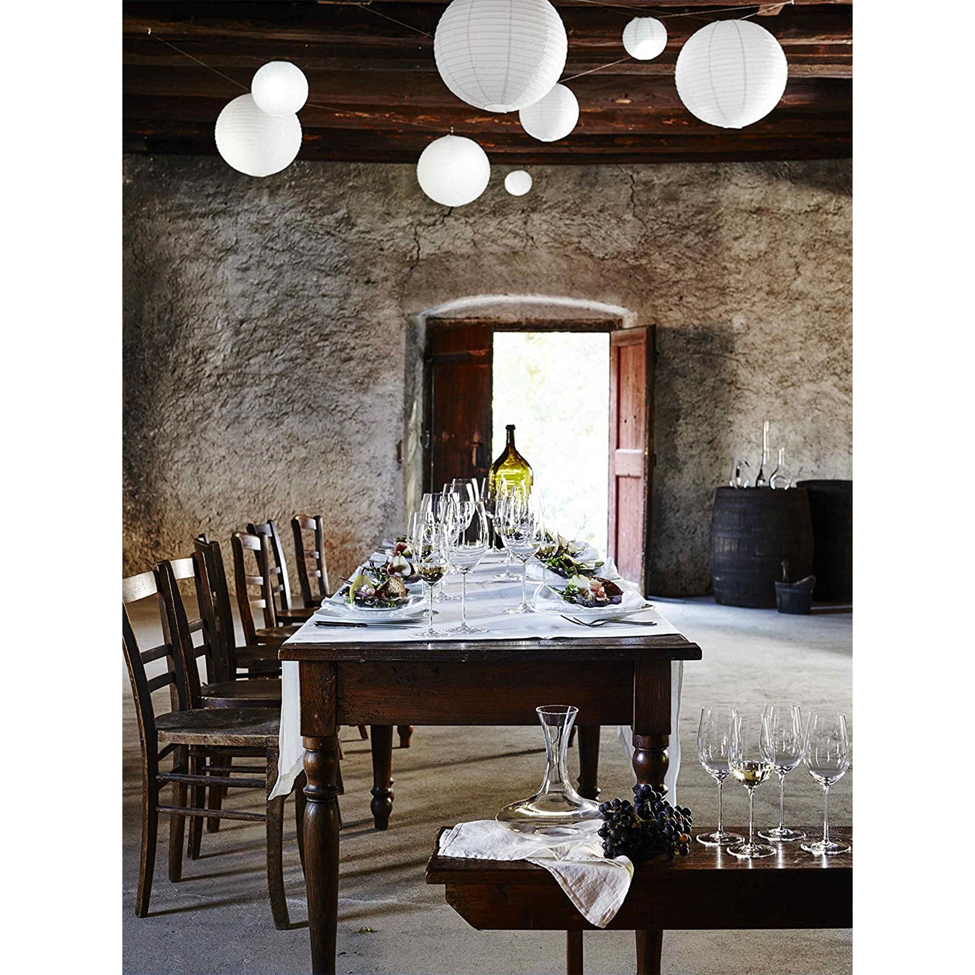 Riedel Vinum Dishwasher Safe Viognier/Chardonnay White Wine Glasses (8 Pack)