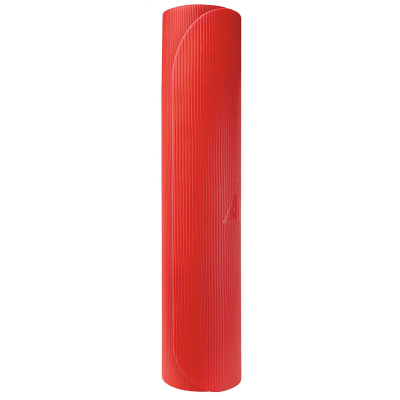 AIREX Corona 200 Workout Exercise Fitness Foam Home Gym Floor Yoga Mat Pad, Red