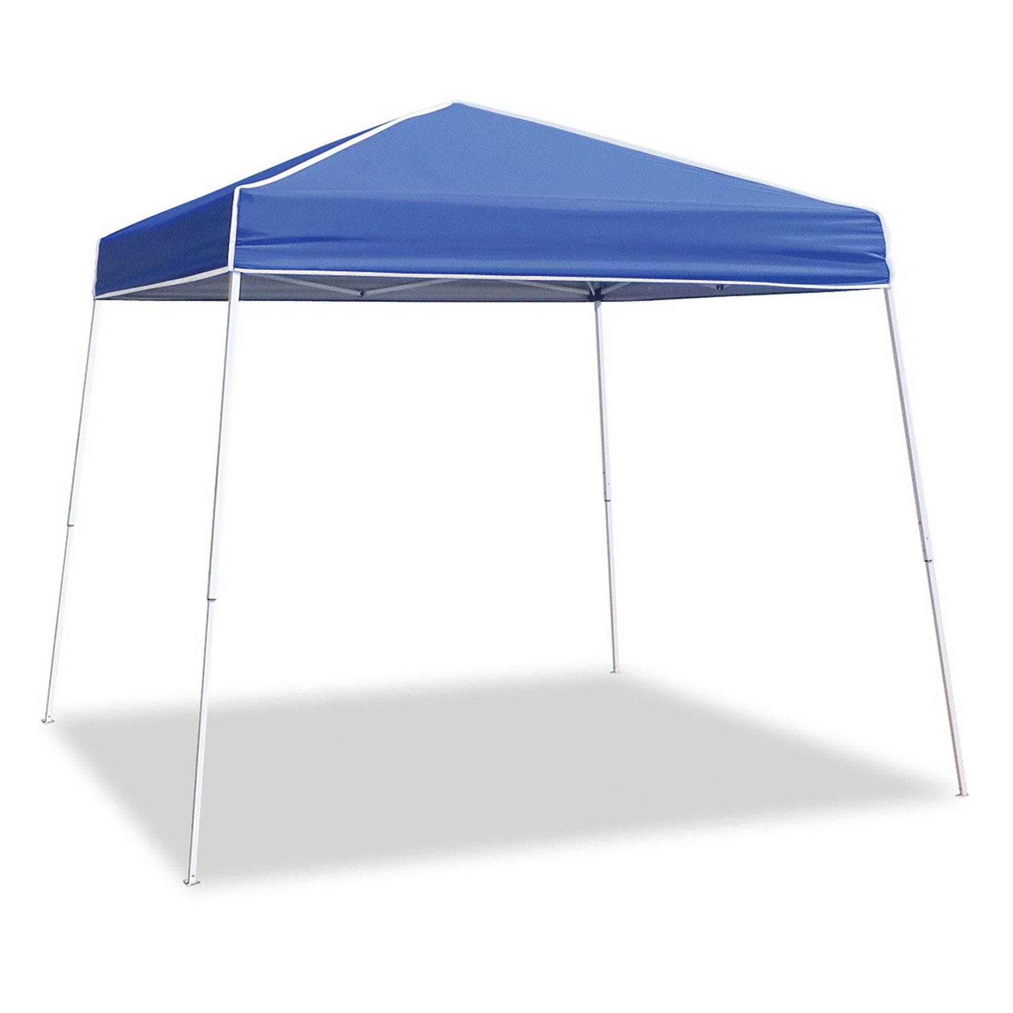 Z-Shade 12 x 12 Foot Outdoor Shade Canopy and Wrap-Around Leg Weight Bags, Blue