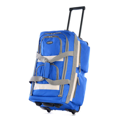 Olympia 33in 8 Pocket Rolling Duffel Bag with Retractable Handle (Used)
