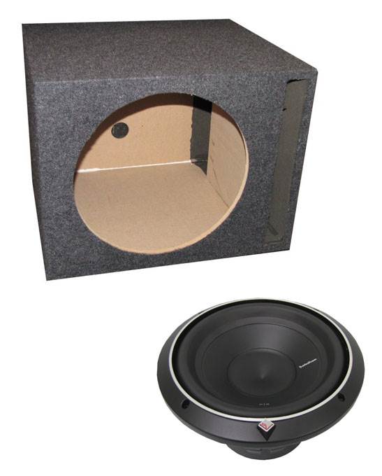 Rockford Fosgate 12" 800 Watt 2-Ohm Punch Series Car Audio Sub and Sub Box