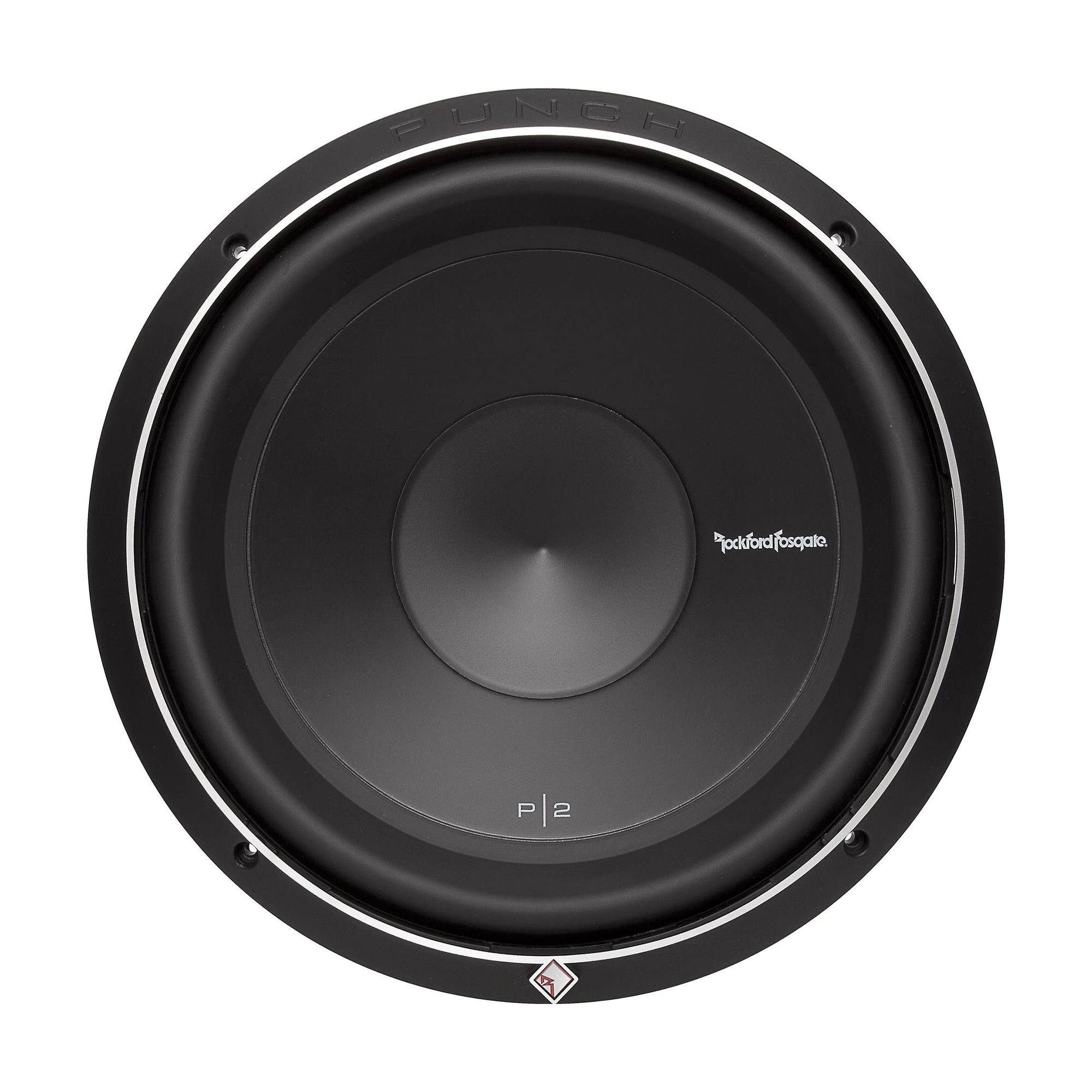 Rockford Fosgate 12" 800W Dual 4-Ohm Car Audio Subwoofer with Sub Box | P2D4-12