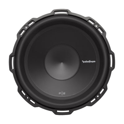 Rockford Fosgate 12" 800W Dual 4-Ohm Car Audio Subwoofer with Sub Box | P2D4-12