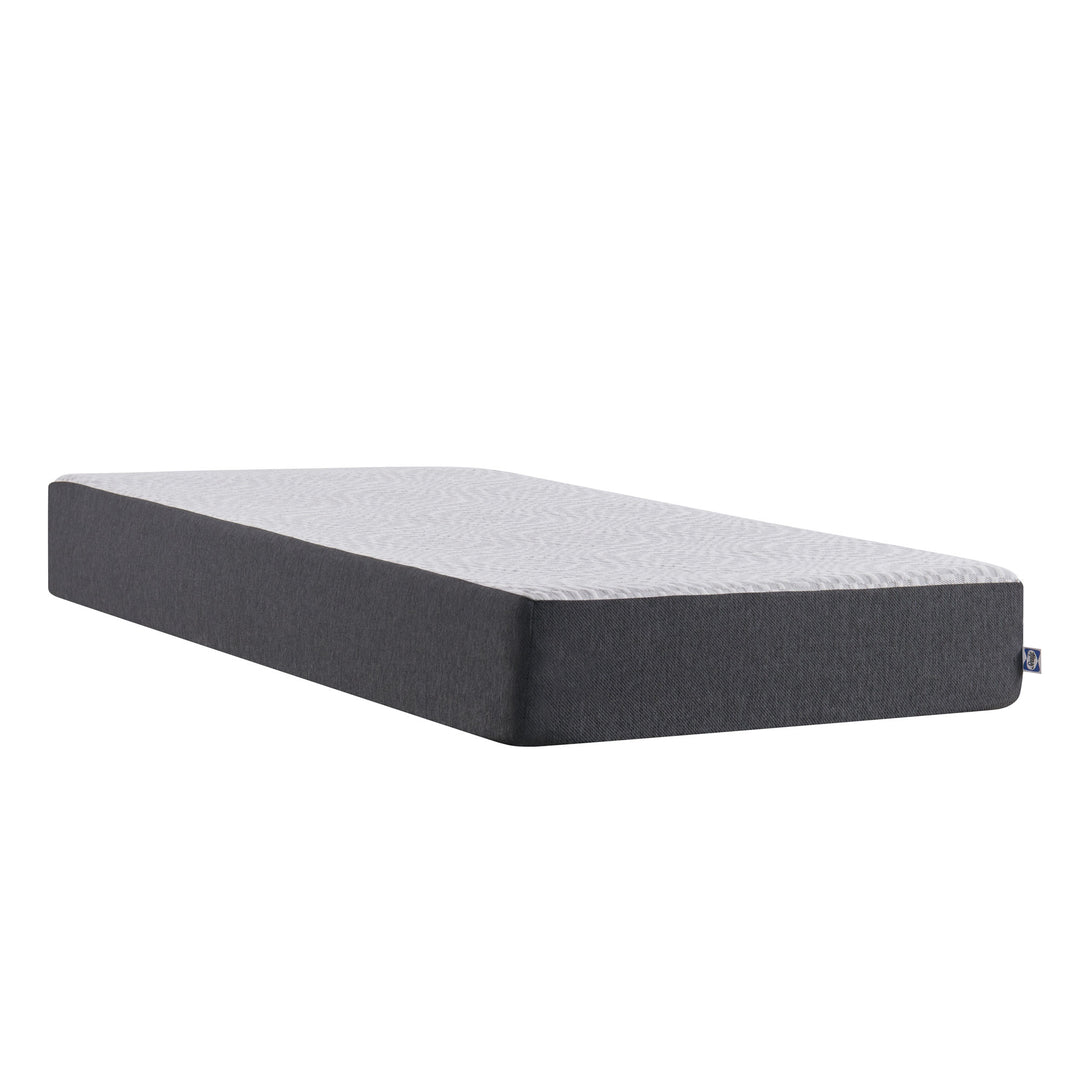 Sealy F03-00155-TX0 Essentials 10 Inch Hybrid Mattress in a Box, Twin XL, White
