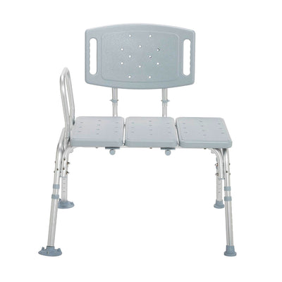 Drive Medical Adjustable Senior Shower Bariatric Transfer Bench, 500 Lb Capacity