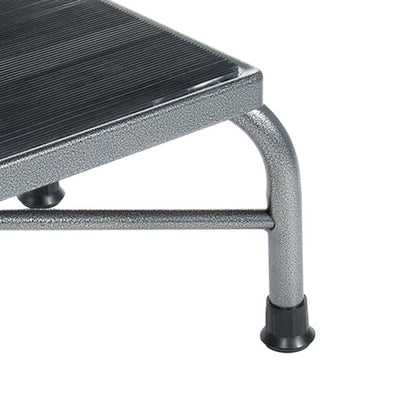 Drive Medical 13037-1SV Bariatric Foot Step Stool w/ Non Skid Feet, Silver Vein