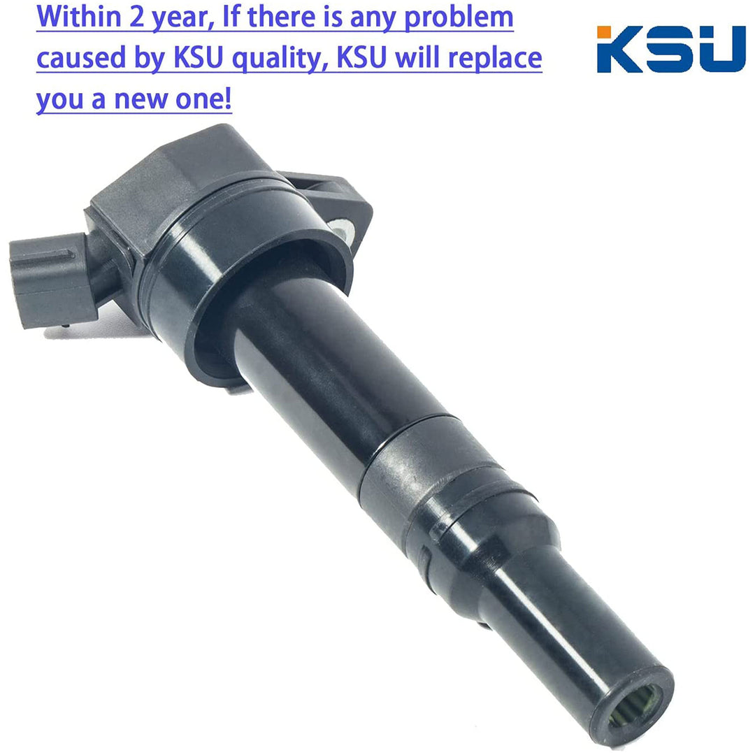 Ignition Coil, Compatible with Select Hyundai & Kia Models (4 Pack) (Used)