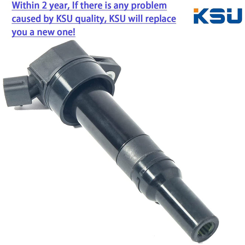 Ignition Coil, Compatible with Select Hyundai & Kia Models (4 Pack) (Used)