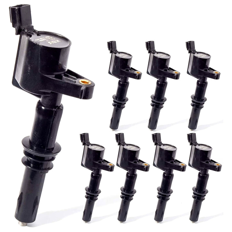 KSU Ignition Coil, Compatible w/ Ford, Lincoln, & Mercury Models (8 Pack) (Used)