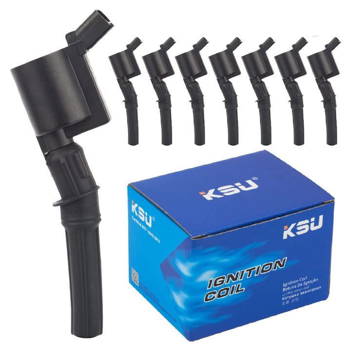 KSU 09-024-2 Ignition Coil, Compatible w/ Select Lincoln Models (8 Pack)