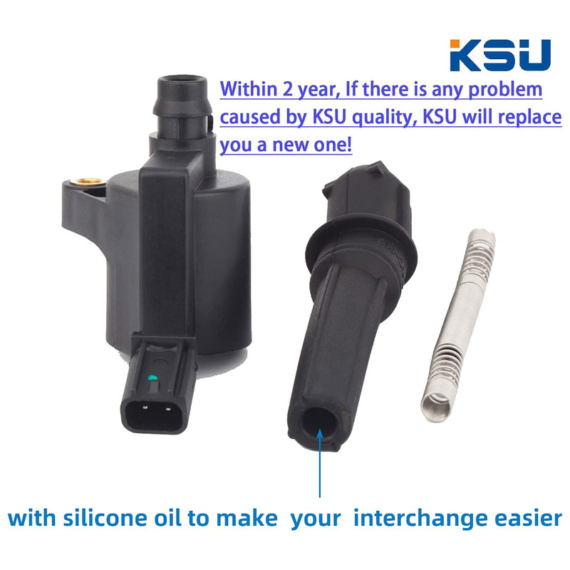 KSU 09-024-2 Ignition Coil, Compatible w/ Select Lincoln Models (8 Pack) (Used)