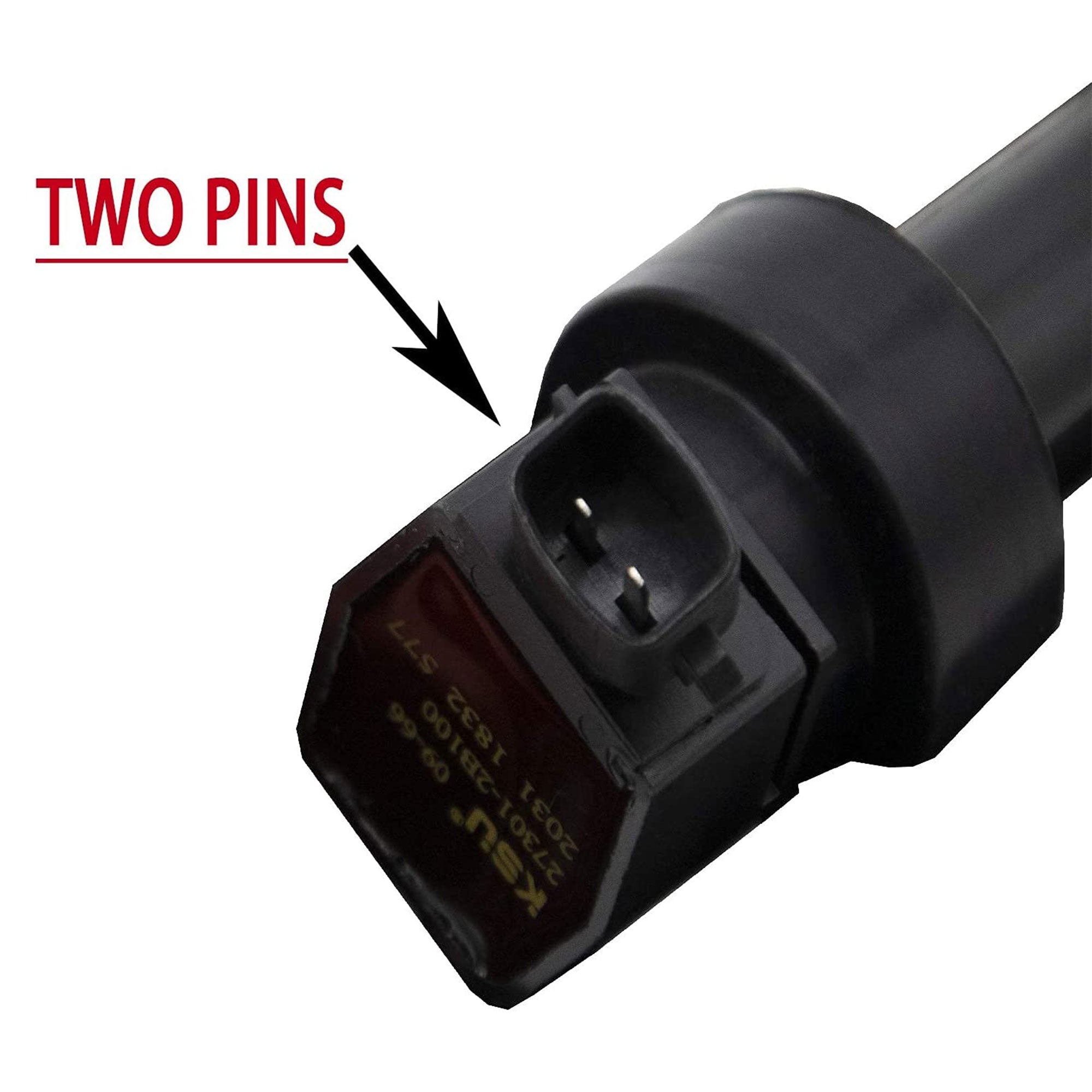 KSU Ignition Coils, Compatible with Select Hyundai and Kia Car Models (4 Pack) - VMInnovations