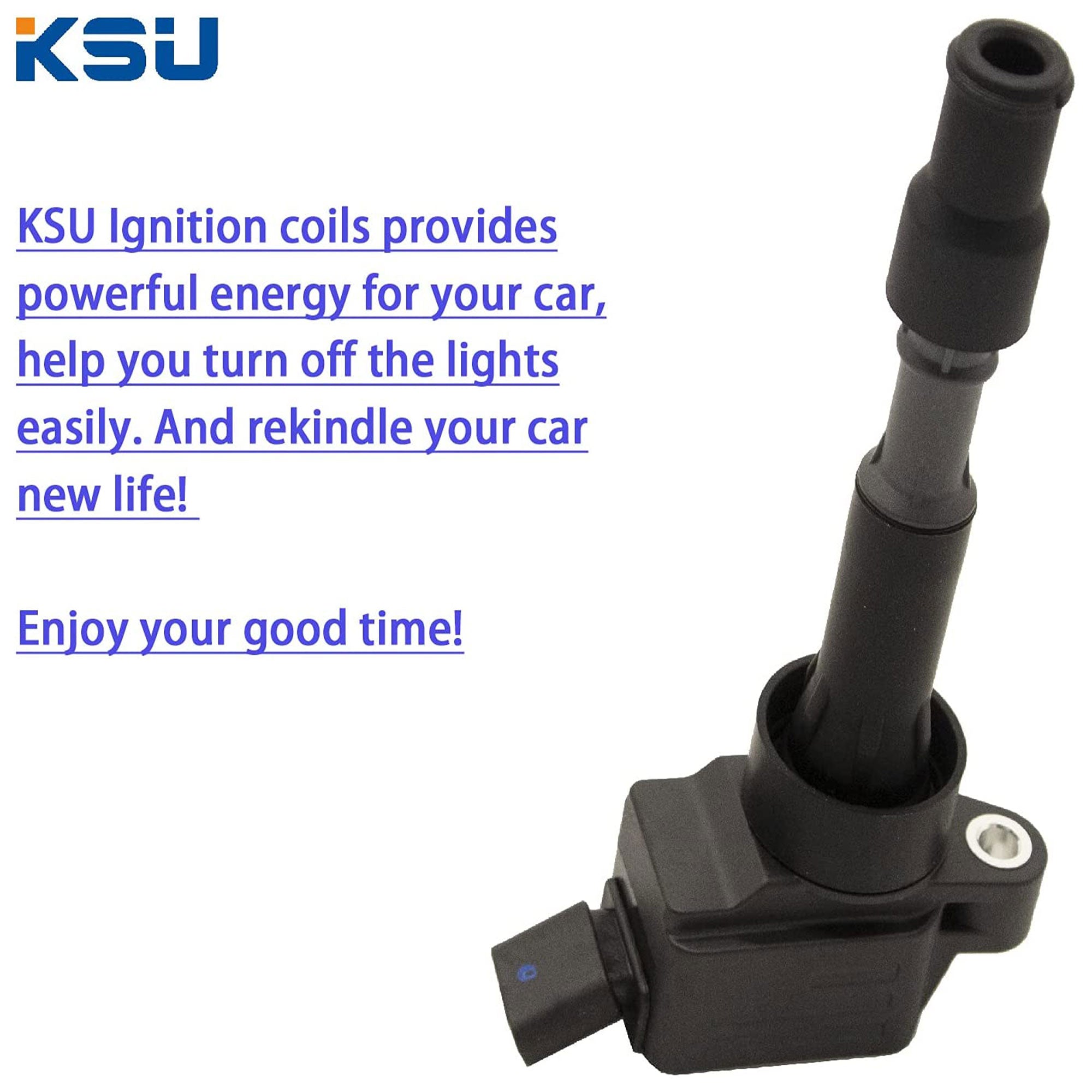 Replacement Copper Wire Ignition Coils, for Hyundai/Kia Models(4 Pack)(Open Box) - VMInnovations