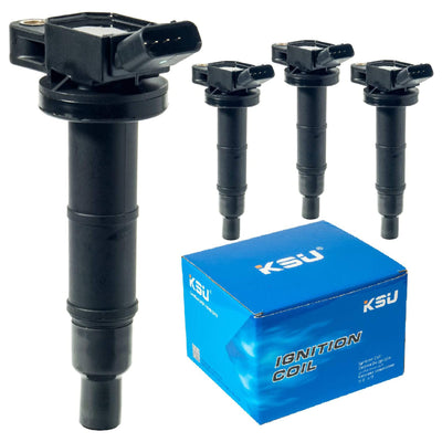 KSU Ignition Coils, Compatible w/ Select Lexus, Scion, & Toyota(4 Pk)(For Parts)