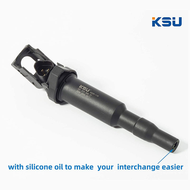 KSU 09-119 Ignition Coil, Compatible with Select BMW & Alpina Models(8pk) (Used)