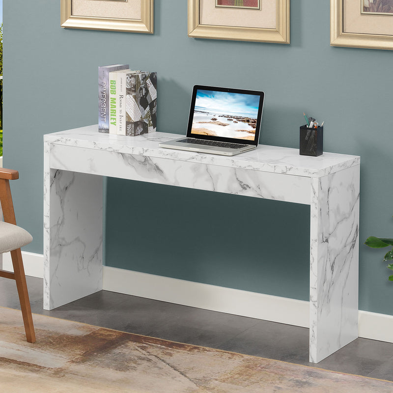 Convenience Concepts Northfield Hall Home Console Desk Table (Damaged)