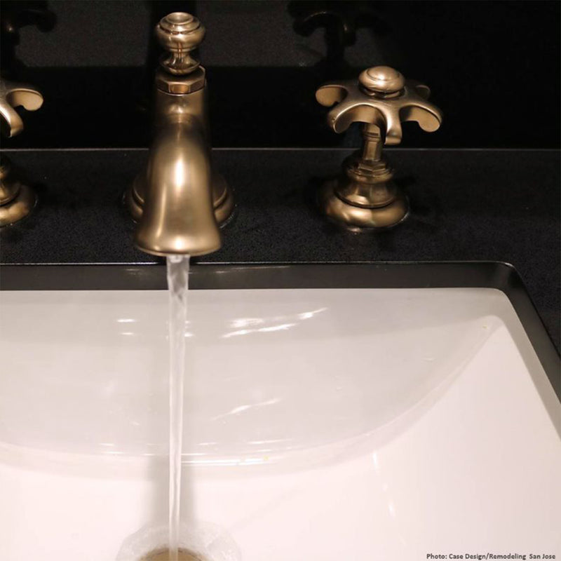 Nantucket Sinks 16x11in Vitreous China Ceramic Undermount Bathroom Sink (Used)