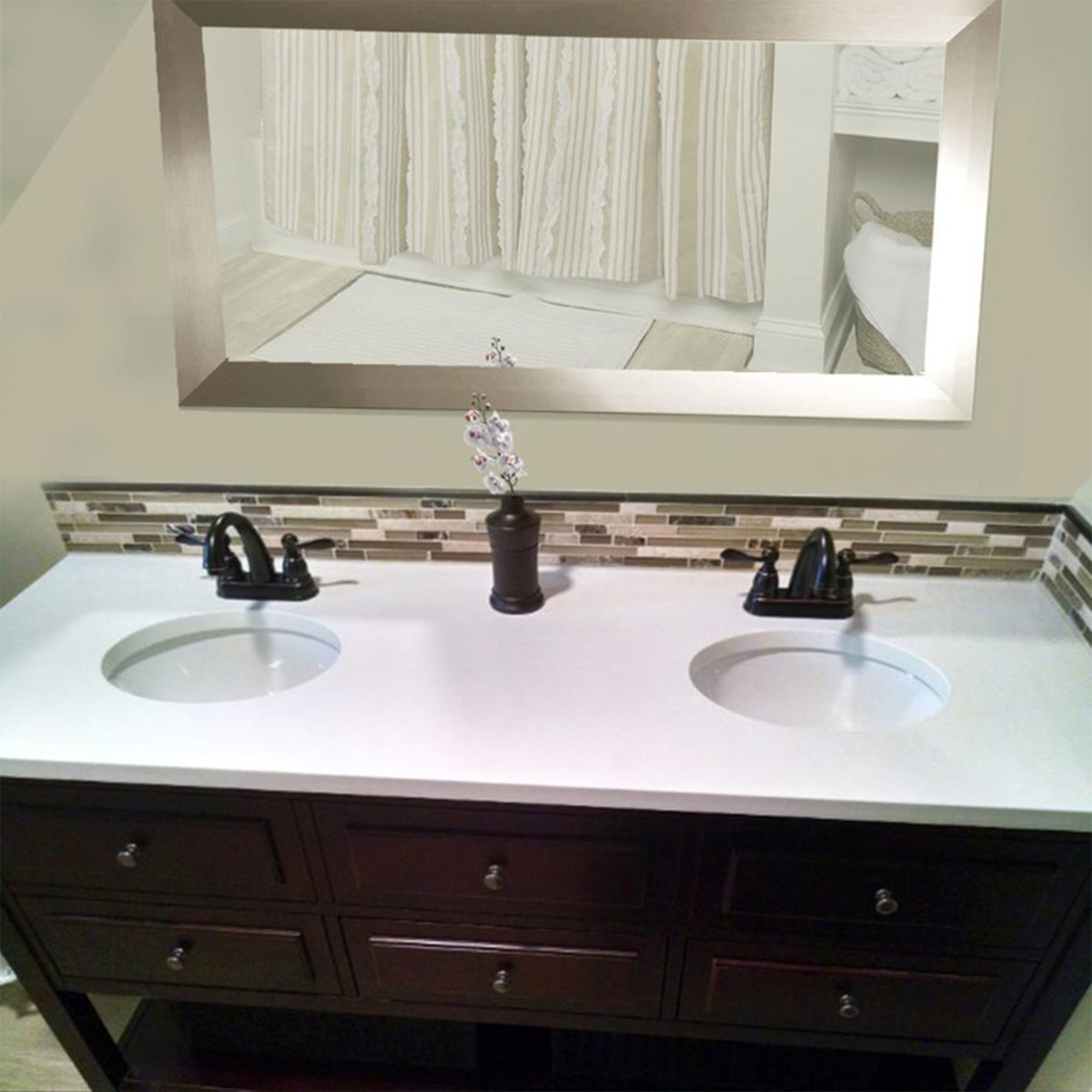 Nantucket Sinks 13x10in Vitreous China Ceramic Undermount Bathroom Sink, White