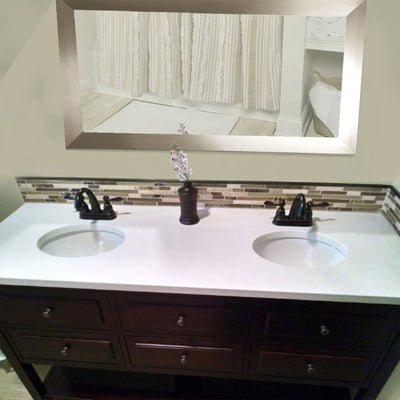 Nantucket Sinks 13x10in Vitreous China Ceramic Undermount Bathroom Sink, White