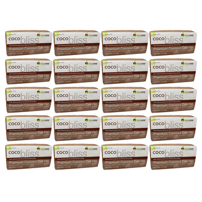 Plantonix Coco Bliss Premium Organic Coconut Coir Pith, 650GM Bricks (20 Pack)