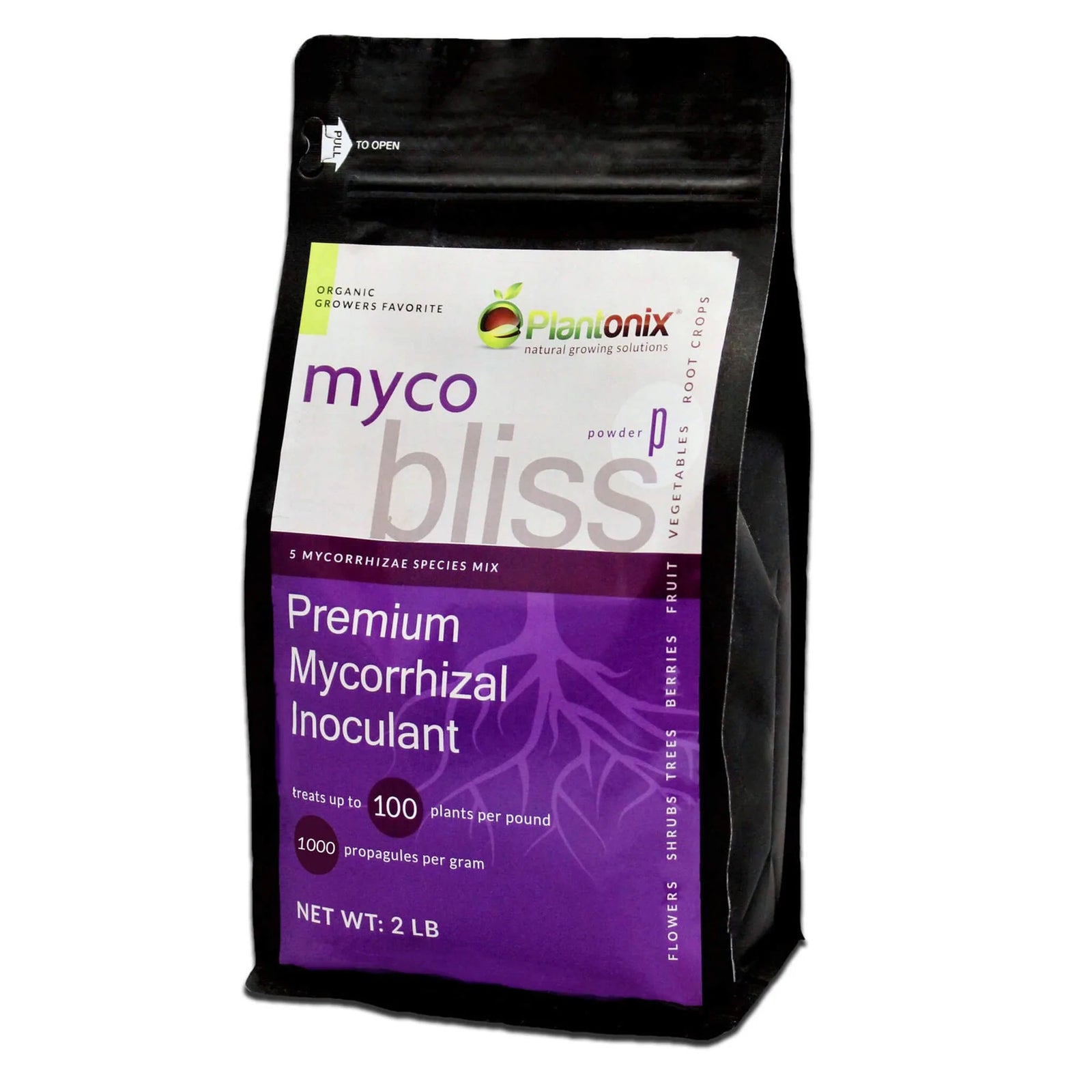 Plantonix Myco Bliss Premium Mycorrhizal Fungi Organic Inoculant for Plants - VMInnovations