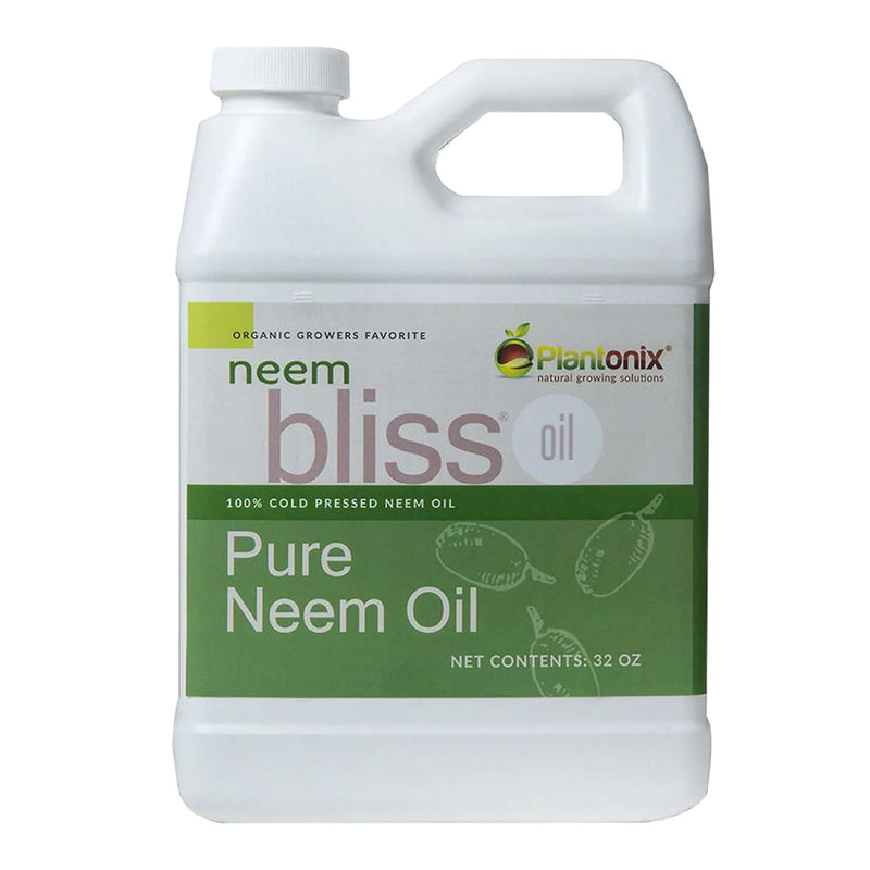 Plantonix Neem Bliss Premium 100% Pure Cold Pressed Seed Oil, 1 Gal (Open Box)