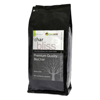 Plantonix Char Bliss Indoor Outdoor Premium Biochar Soil Conditioner (Open Box) - VMInnovations