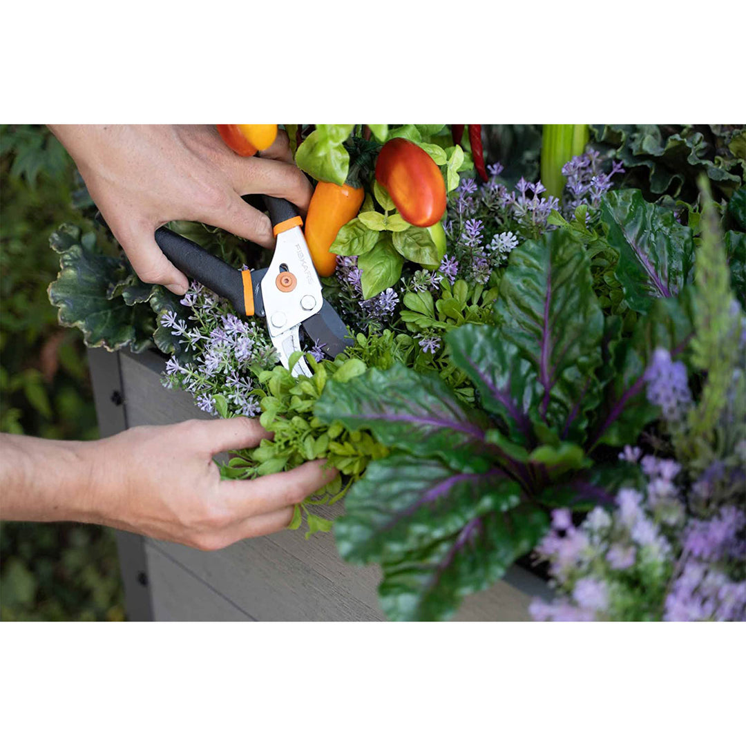 Elevated Spruce Backyard Deck Planter, 21"L x 47"W x 29.5"H, Gray (Used) - VMInnovations