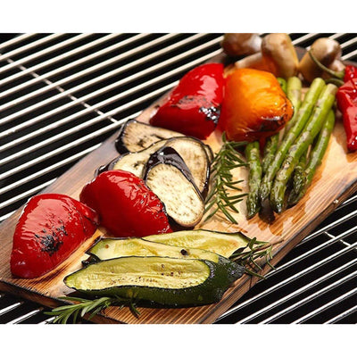 TrueFire 5.5 x 12” Western Red Cedar Grilling Planks, Smoky Flavor (24-pack)