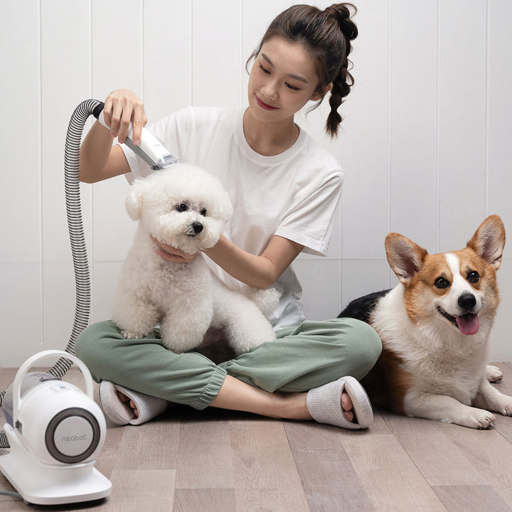 Neabot Professional Pet Grooming Kit w/ Vacuum Suction for Dogs and Cats (Used)