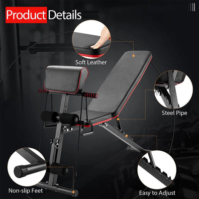 JOMEED Multi Functional Training Weight Bench for At Home Workout (For Parts) - VMInnovations