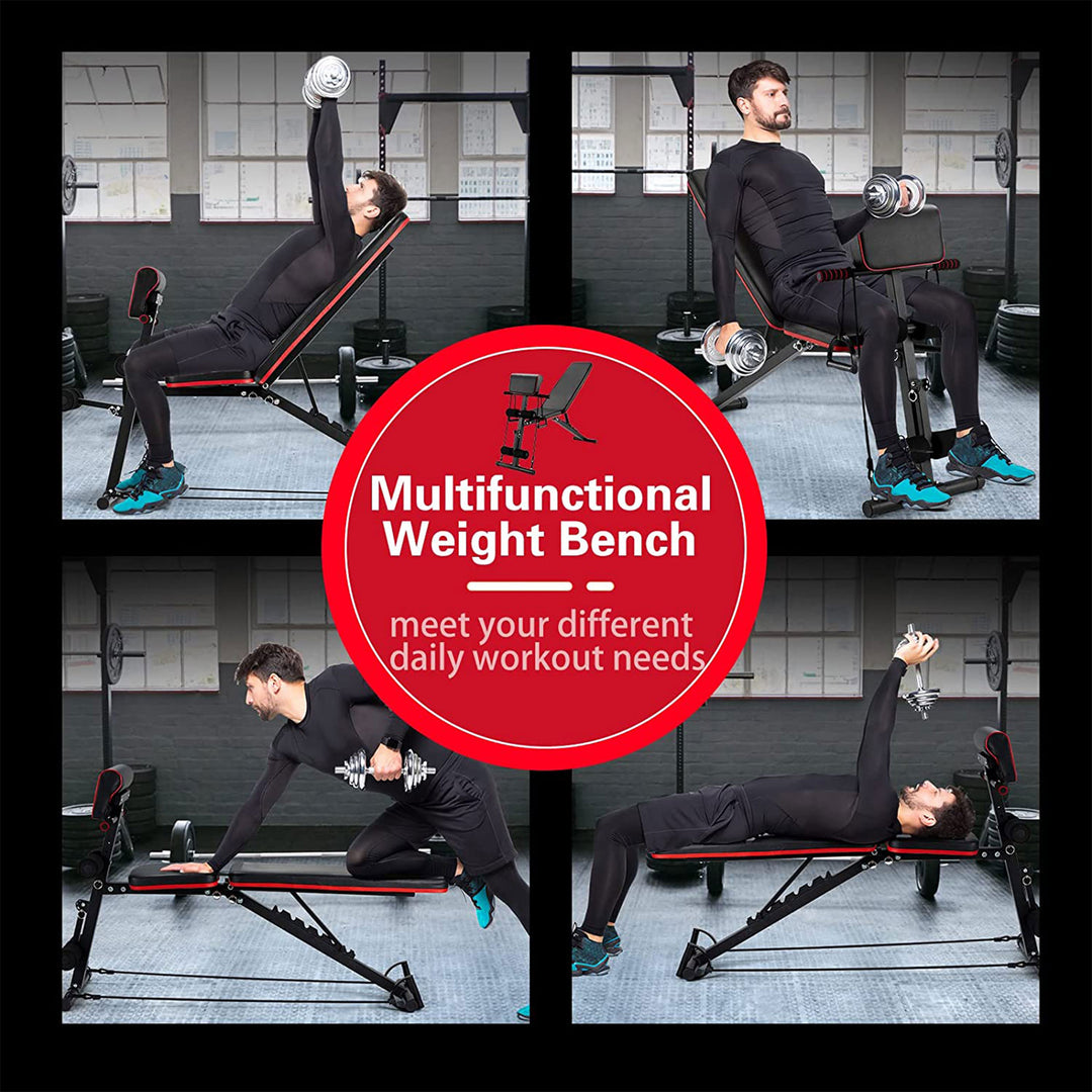 JOMEED Multi Functional Training Weight Bench for At Home Workout (For Parts)