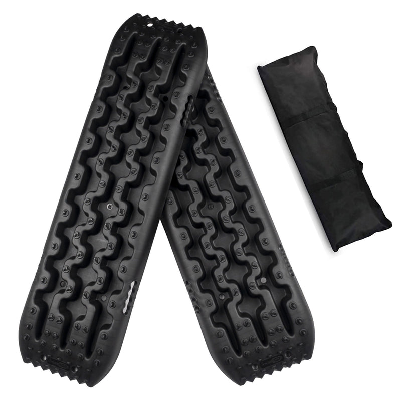 RUGCEL WINCH Quick Recovery Emergency 4 Wheel Drive Tire Mats, Black (Used)