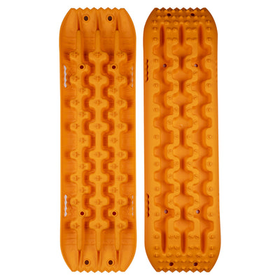 RUGCEL WINCH Quick Recovery Emergency 4 Wheel Drive Tire Traction Boards, Orange