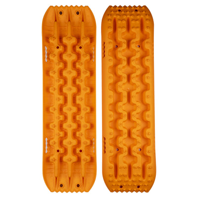 RUGCEL WINCH Quick Recovery Emergency 4 Wheel Drive Traction Mats, Orange (Used)
