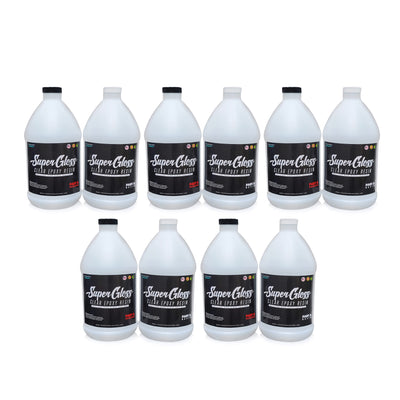 The Epoxy Resin Store Super Gloss UV Resisting Epoxy Resin, 1 Gal Kits (5 Pack)