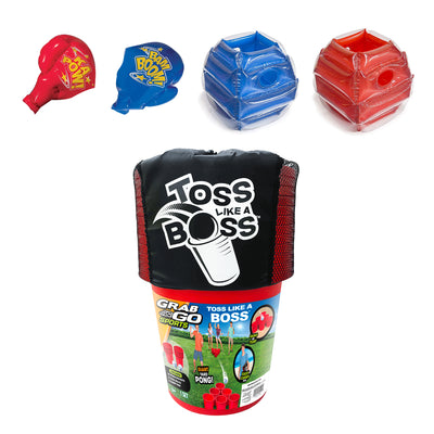 Banzai Battle Bop Combo Pack Gloves & Bumpers & Toss Like A Boss Lawn Pong Game