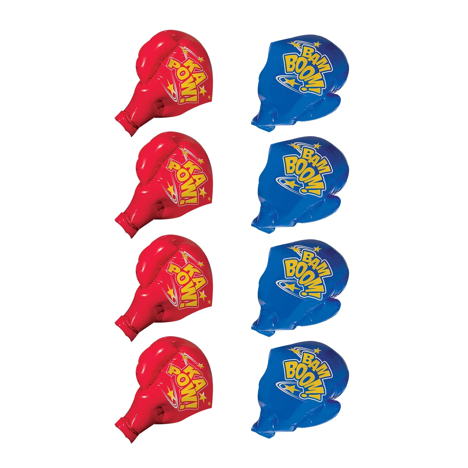 Banzai Battle Bop Combo Pack w/ Gloves & Body Bumpers, 2 Pairs Each, 4 Pack - VMInnovations