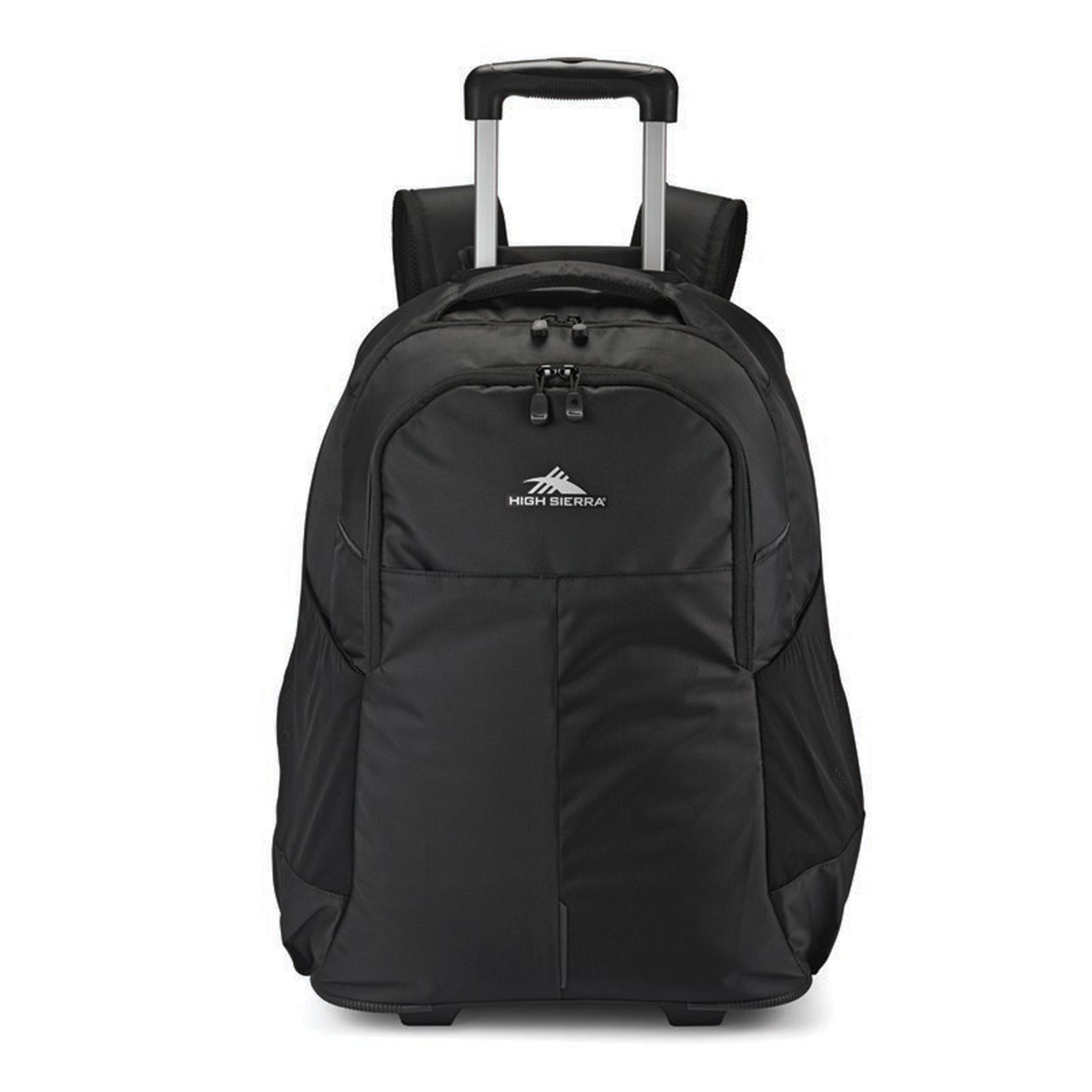 High Sierra Wheeled Backpack with Telescoping Pull Handle, Black (Used) - VMInnovations