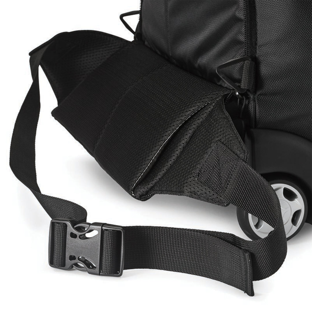 High Sierra Wheeled Backpack with Telescoping Pull Handle, Black (Used) - VMInnovations