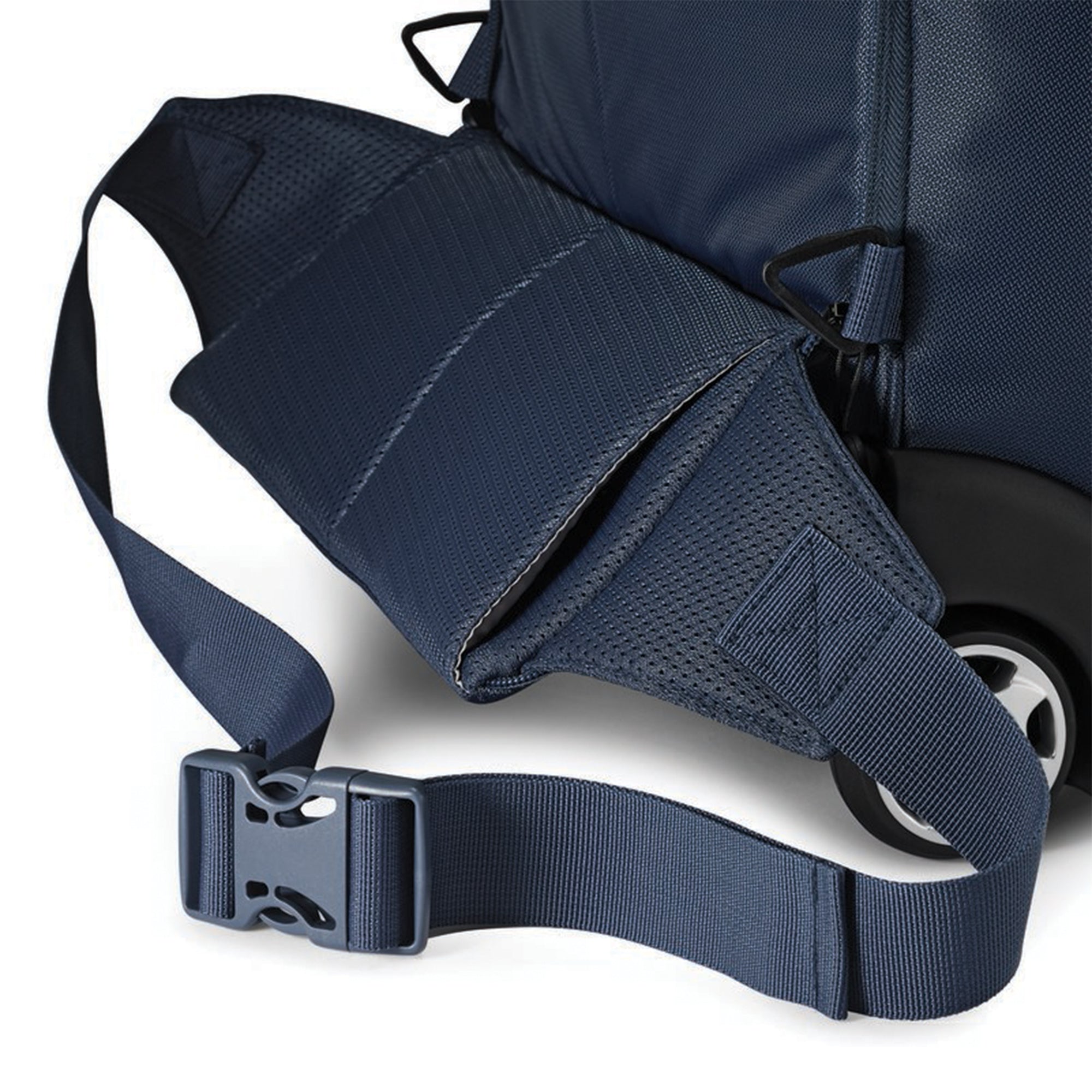 High Sierra Wheeled Backpack with Telescoping Handle, Indigo Blue (Used) - VMInnovations