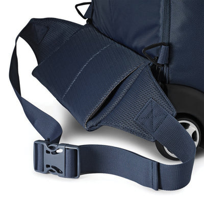 High Sierra Wheeled Backpack with Telescoping Handle, Indigo Blue (Used) - VMInnovations