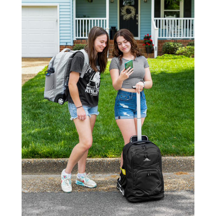 High Sierra Powerglide Pro Wheeled Backpack w/Telescoping Handle (Open Box) - VMInnovations