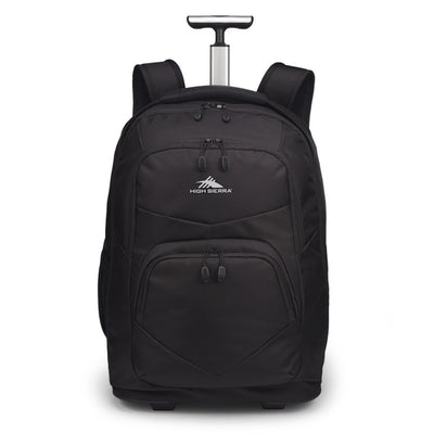 High Sierra Freewheel Pro Wheeled Backpack, Fits most 15” Laptops, 40L, Black