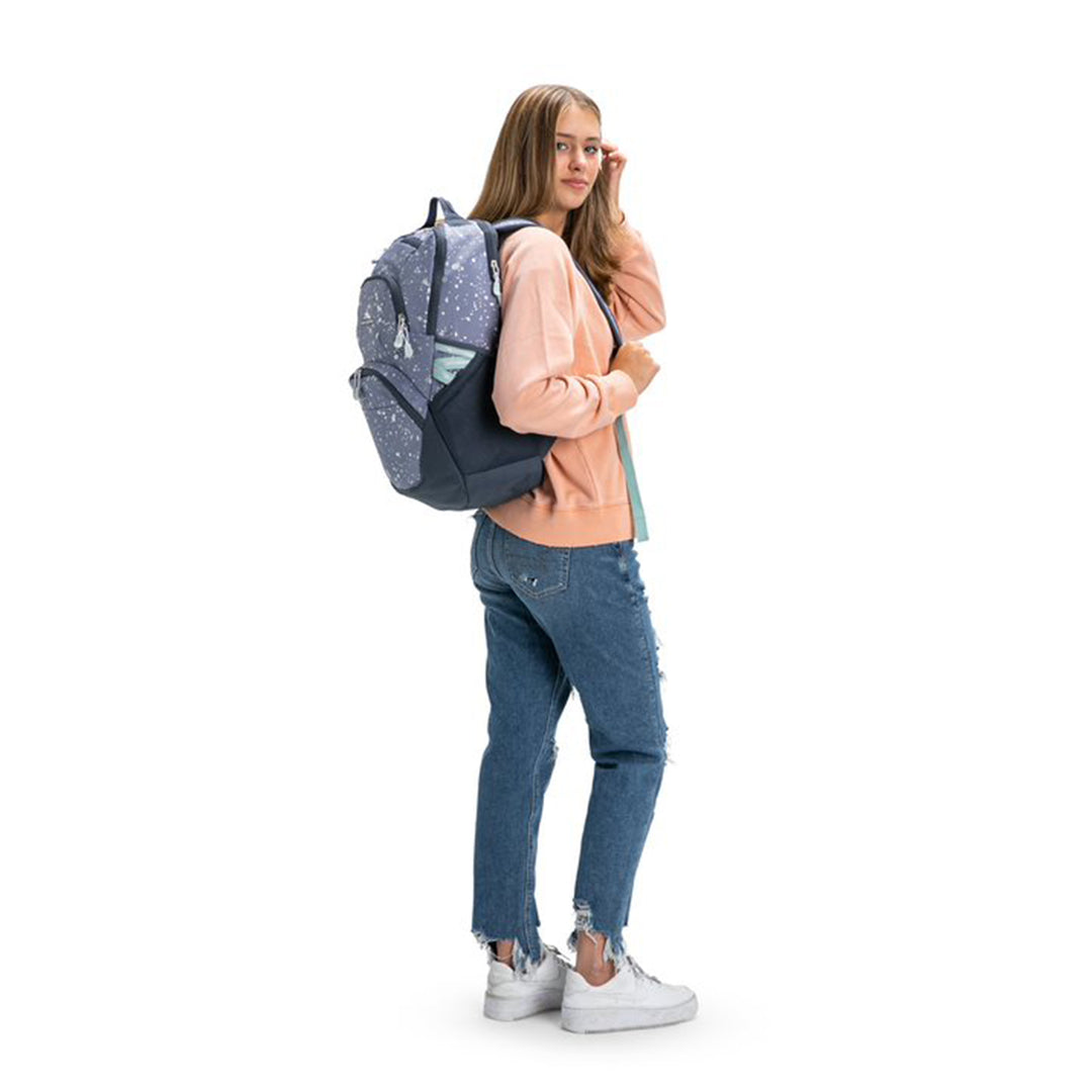 High Sierra Swoop SG Backpack w/Laptop Pocket, Metallic Splatter (Used) - VMInnovations