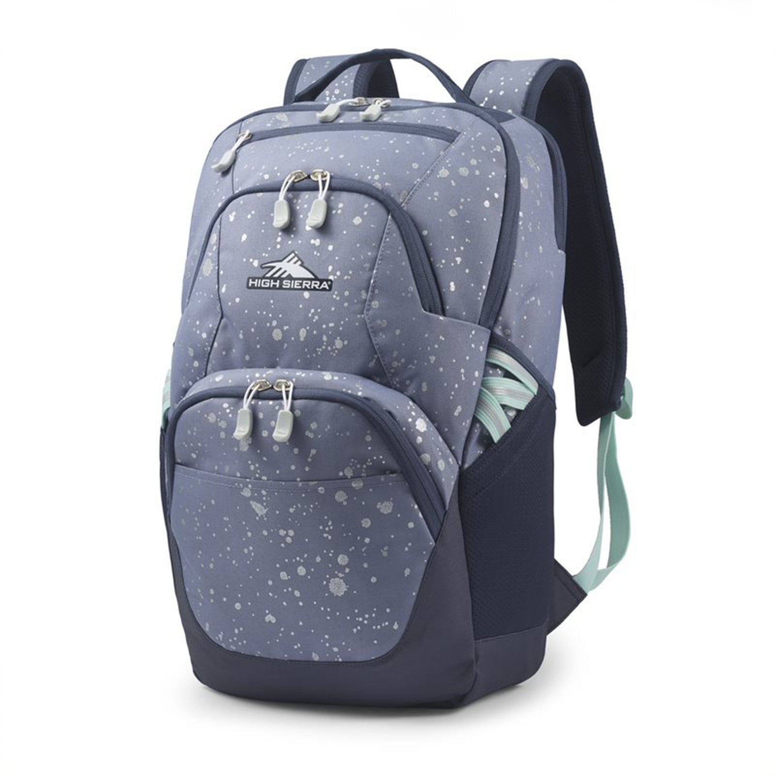 High Sierra Swoop SG Backpack w/Laptop Pocket, Metallic Splatter (Used) - VMInnovations